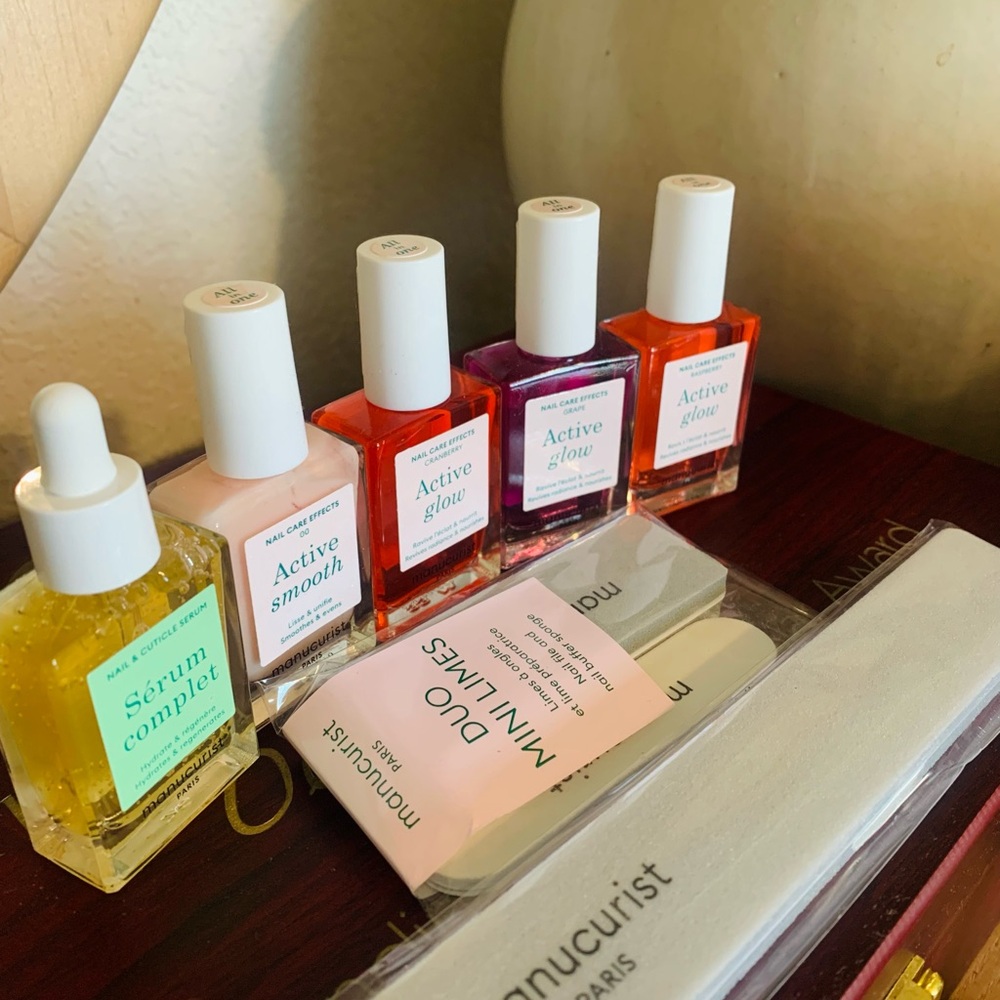 Manucurist Paris Active Glow Nail Polish and Serum Set
